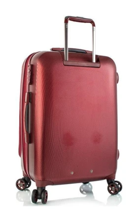 Heys Vantage Smart Luggage M Burgundy kufr + kosmetická taštička zdarma