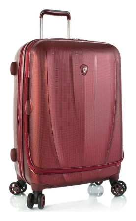 Heys Vantage Smart Luggage M Burgundy kufr + kosmetická taštička zdarma Heys Vantage Smart Luggage M Burgundy kufr + kosmetická taštička zdarma