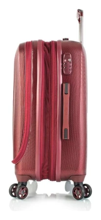 Heys Vantage Smart Luggage M Burgundy kufr + kosmetická taštička zdarma