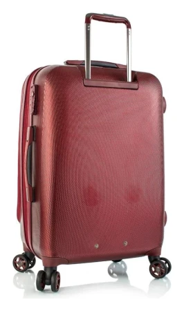 Heys Vantage Smart Luggage M Burgundy kufr + kosmetická taštička zdarma