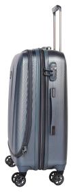 Heys Vantage Smart Luggage M Slate Blue kufr + kosmetická taštička zdarma