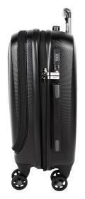 Heys Vantage Smart Luggage S Black kufr + kosmetická taštička zdarma