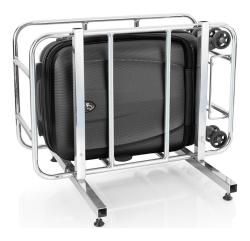 Heys Vantage Smart Luggage S Black kufr + kosmetická taštička zdarma