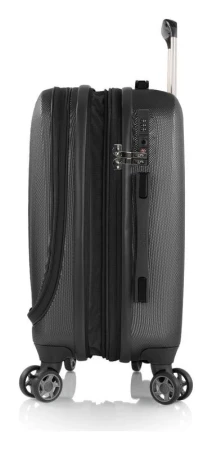 Heys Vantage Smart Luggage S Black kufr + kosmetická taštička zdarma
