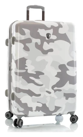 Heys White Camo L kufr + kosmetická taštička zdarma Heys White Camo L kufr + kosmetická taštička zdarma