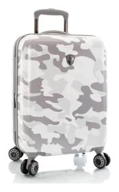 Heys White Camo S kufr + kosmetická taštička zdarma