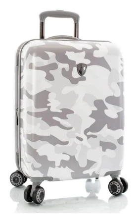 Heys White Camo S kufr + kosmetická taštička zdarma Heys White Camo S kufr + kosmetická taštička zdarma