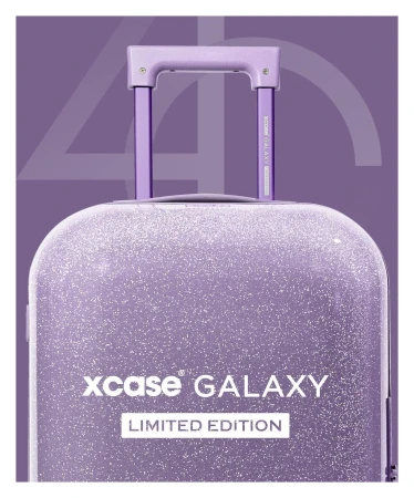 Heys xCase Galaxy S Cosmic Amethyst kabinový kufr