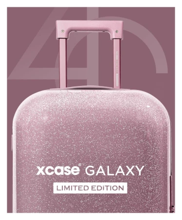 Heys xCase Galaxy S Pink Aurora kabinový kufr