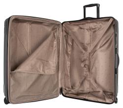 Heys Xtrak L Black kufr + kosmetická taštička zdarma