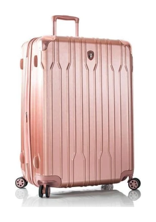 Heys Xtrak L Rose Gold kufr + kosmetická taštička zdarma