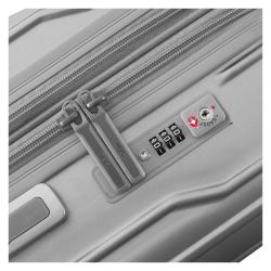 Heys Xtrak L Silver kufr + kosmetická taštička zdarma