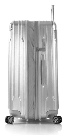 Heys Xtrak L Silver kufr + kosmetická taštička zdarma