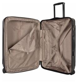 Heys Xtrak M Black kufr + kosmetická taštička zdarma