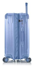 Heys Xtrak M Icy blue kufr + kosmetická taštička zdarma