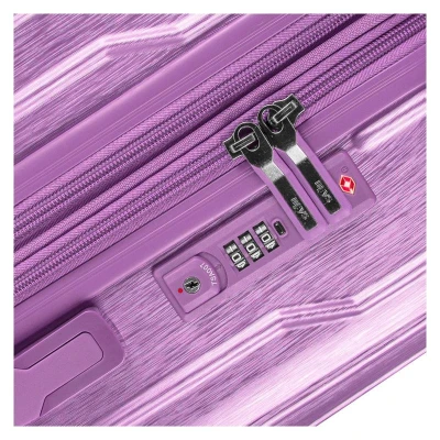 Heys Xtrak M Lavender kufr + kosmetická taštička zdarma