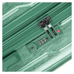 Heys Xtrak M Midnight green kufr + kosmetická taštička zdarma