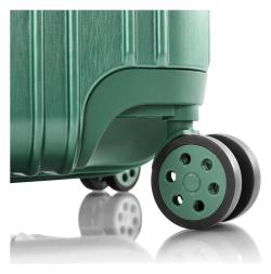 Heys Xtrak M Midnight green kufr + kosmetická taštička zdarma