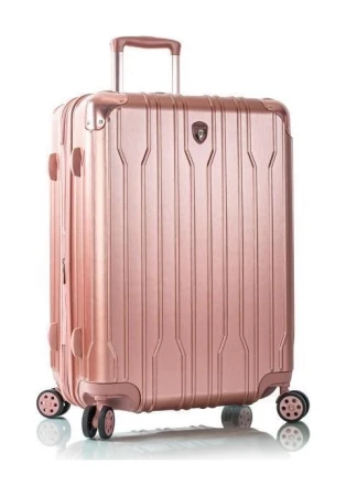 Heys Xtrak M Rose Gold kufr + kosmetická taštička zdarma