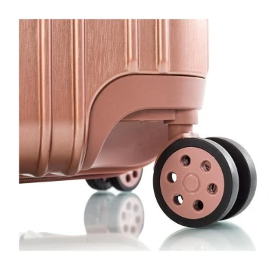 Heys Xtrak M Rose Gold kufr + kosmetická taštička zdarma