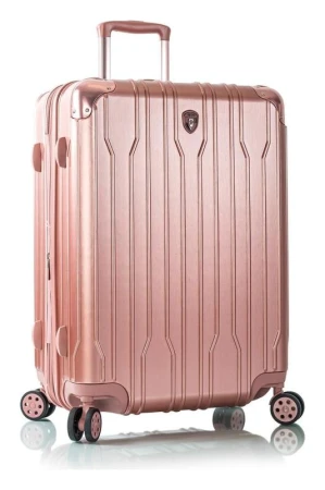 Heys Xtrak M Rose Gold kufr + kosmetická taštička zdarma Heys Xtrak M Rose Gold kufr + kosmetická taštička zdarma