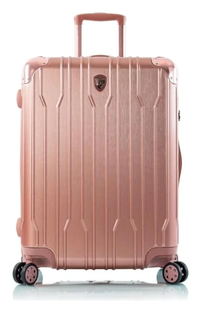 Heys Xtrak M Rose Gold kufr + kosmetická taštička zdarma