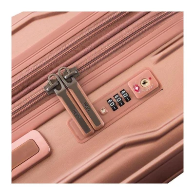 Heys Xtrak S Rose Gold kufr + kosmetická taštička zdarma