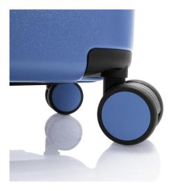 Heys Zen L Royal Blue kufr + kosmetická taštička zdarma