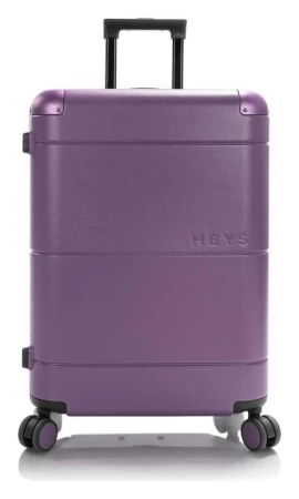 Heys Zen M Purple kufr + kosmetická taštička zdarma