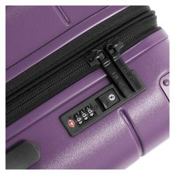 Heys Zen M Purple kufr + kosmetická taštička zdarma