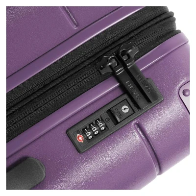 Heys Zen M Purple kufr + kosmetická taštička zdarma