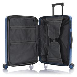 Heys Zen M Royal Blue kufr + kosmetická taštička zdarma