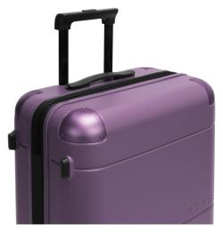 Heys Zen S Purple kufr + kosmetická taštička zdarma