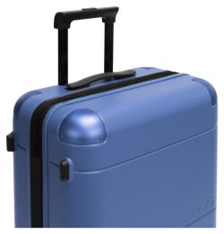 Heys Zen S Royal Blue kufr + kosmetická taštička zdarma