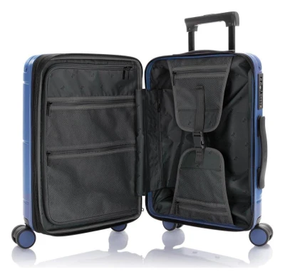 Heys Zen S Royal Blue kufr + kosmetická taštička zdarma