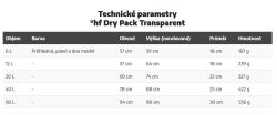 °hf Dry Pack transparent - 12L