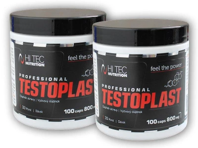 Hi Tec Nutrition 2x Testoplast 800mg 100 kapslí Hi Tec Nutrition 2x Testoplast 800mg 100 kapslí