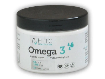 Hi Tec Nutrition HL Omega 3 1370mg 60 kapslí Hi Tec Nutrition HL Omega 3 1370mg 60 kapslí