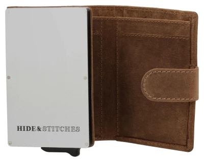 Hide & Stitches Idaho 23225 hnědá pánská peněženka