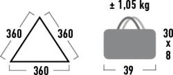High Peak Bermuda Tarp 360 2019