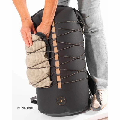 Hiko NOMAD TREK 80 L černý vodotěsný batoh