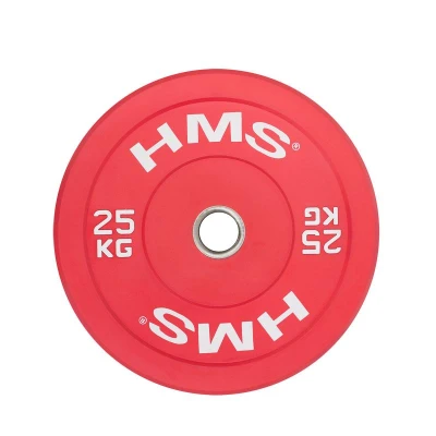 HMS CBR barevný 25 kg bumper kotouč