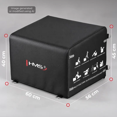 HMS HTB61 černý box pro hip thrust