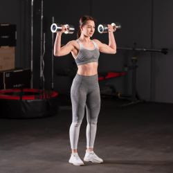 HMS Chromované činky CHD05 2 x 5 kg