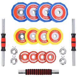 HMS Činkový set v kufru SKC20 2x10 kg