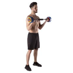 HMS Činkový set v kufru SKC20 2x10 kg