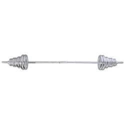 HMS Činkový set v kufru STC50 2x25 kg, chrom
