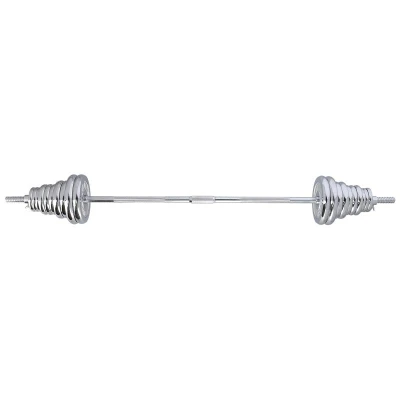 HMS Činkový set v kufru STC50 2x25 kg, chrom
