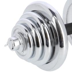 HMS Činkový set v kufru STC55 55 kg chrom