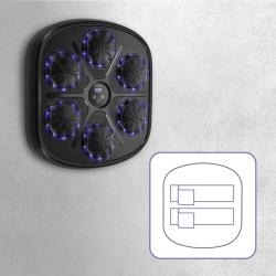 HMS Elektronický boxerský terč TB03 s LED, Bluetooth a rukavicemi (Music Boxing Machine)
